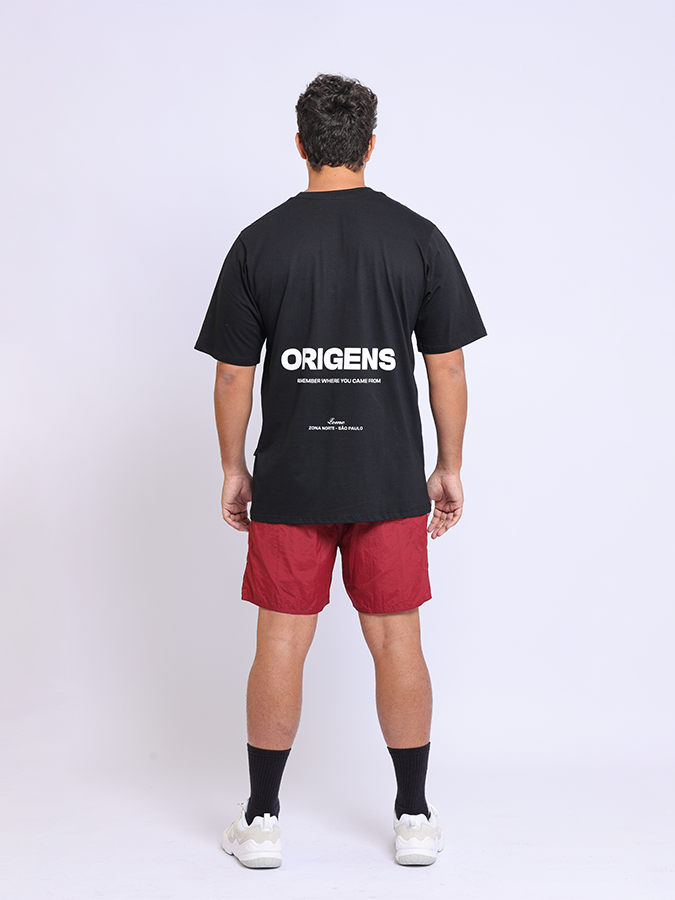 Camiseta Origens Preta