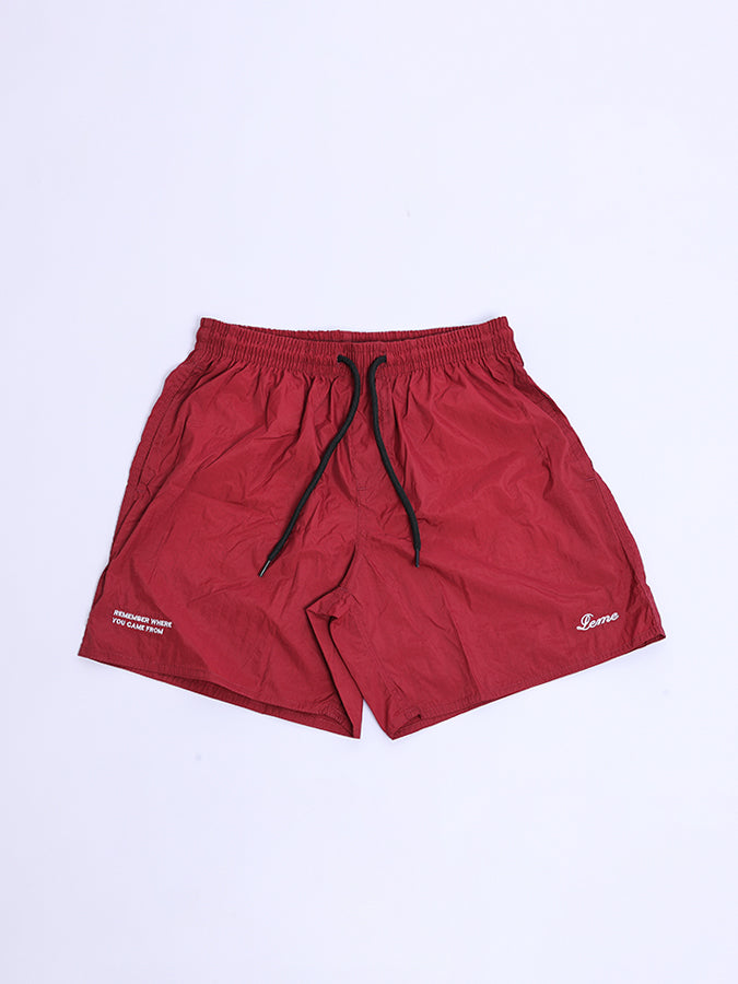 Shorts Origens Bordô