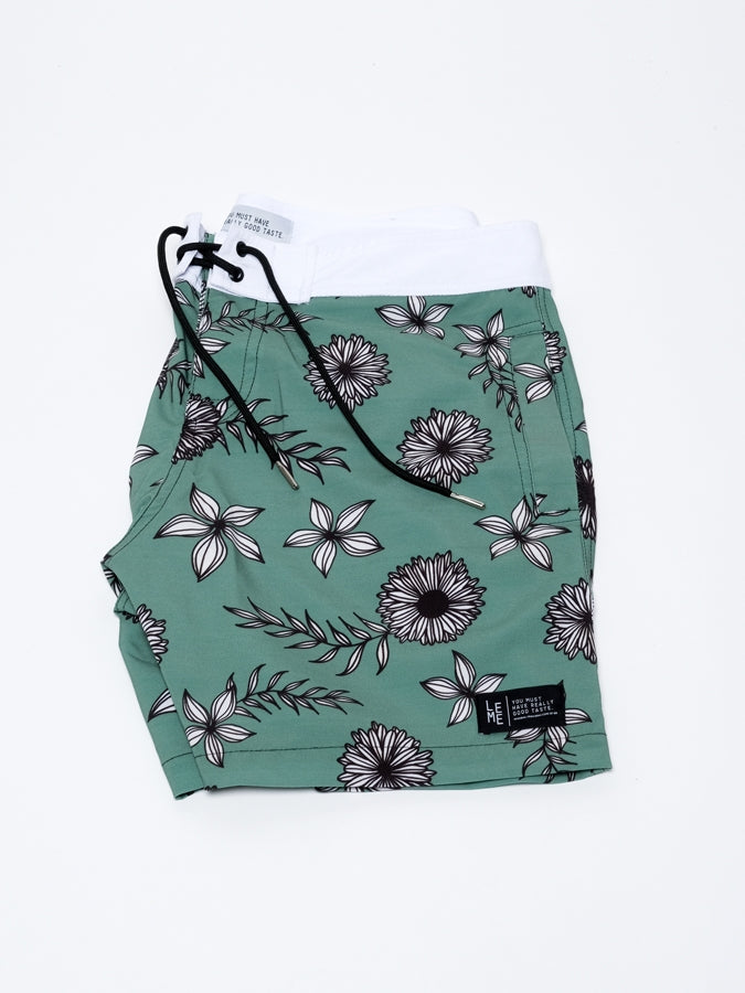 Boardshort Tropical Verde