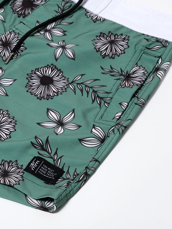 Boardshort Tropical Verde