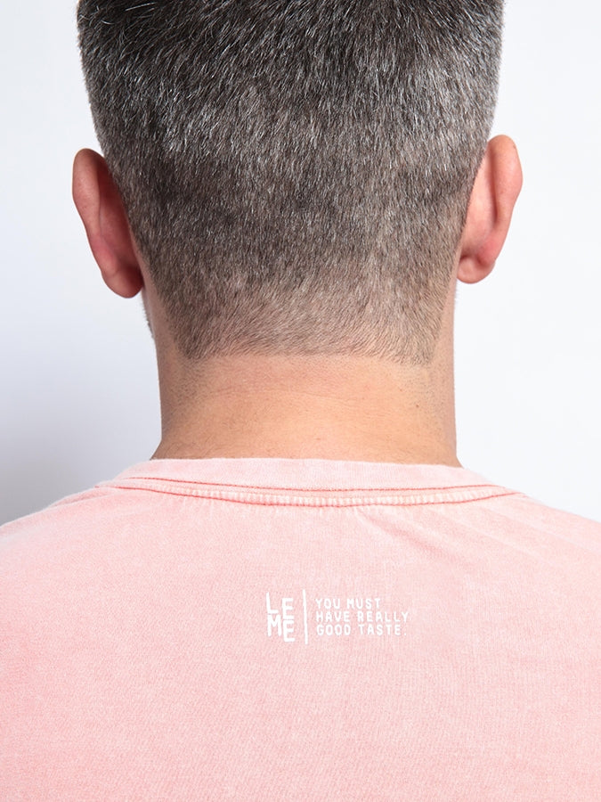 Camiseta Estonada Salmão