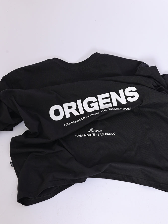 Camiseta Origens Preta