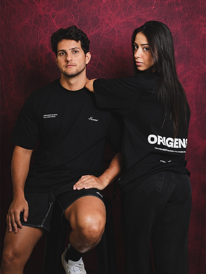 Camiseta Origens Preta