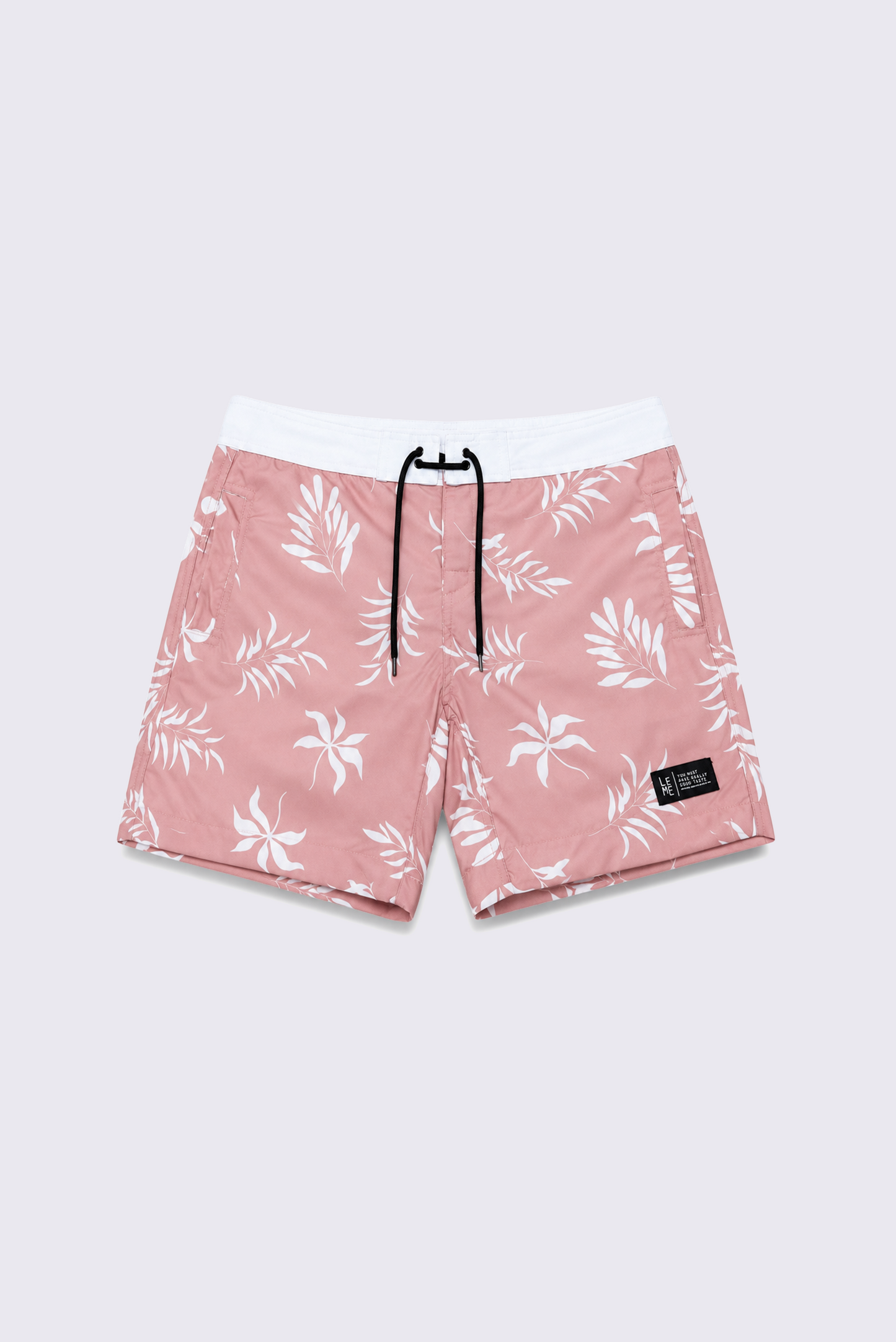 Boardshort Floral Salmão