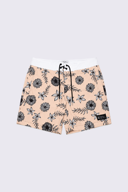 Boardshort Tropical Bege