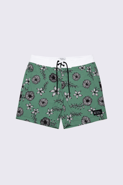 Boardshort Tropical Verde