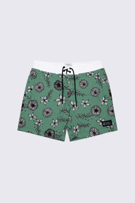 Boardshort Tropical Verde