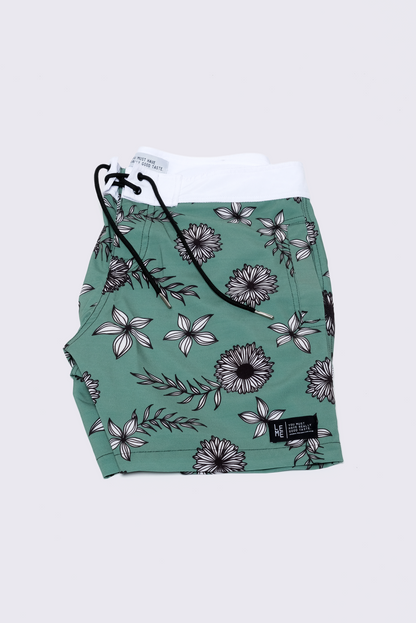 Boardshort Tropical Verde