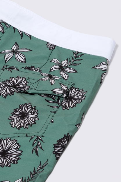 Boardshort Tropical Verde