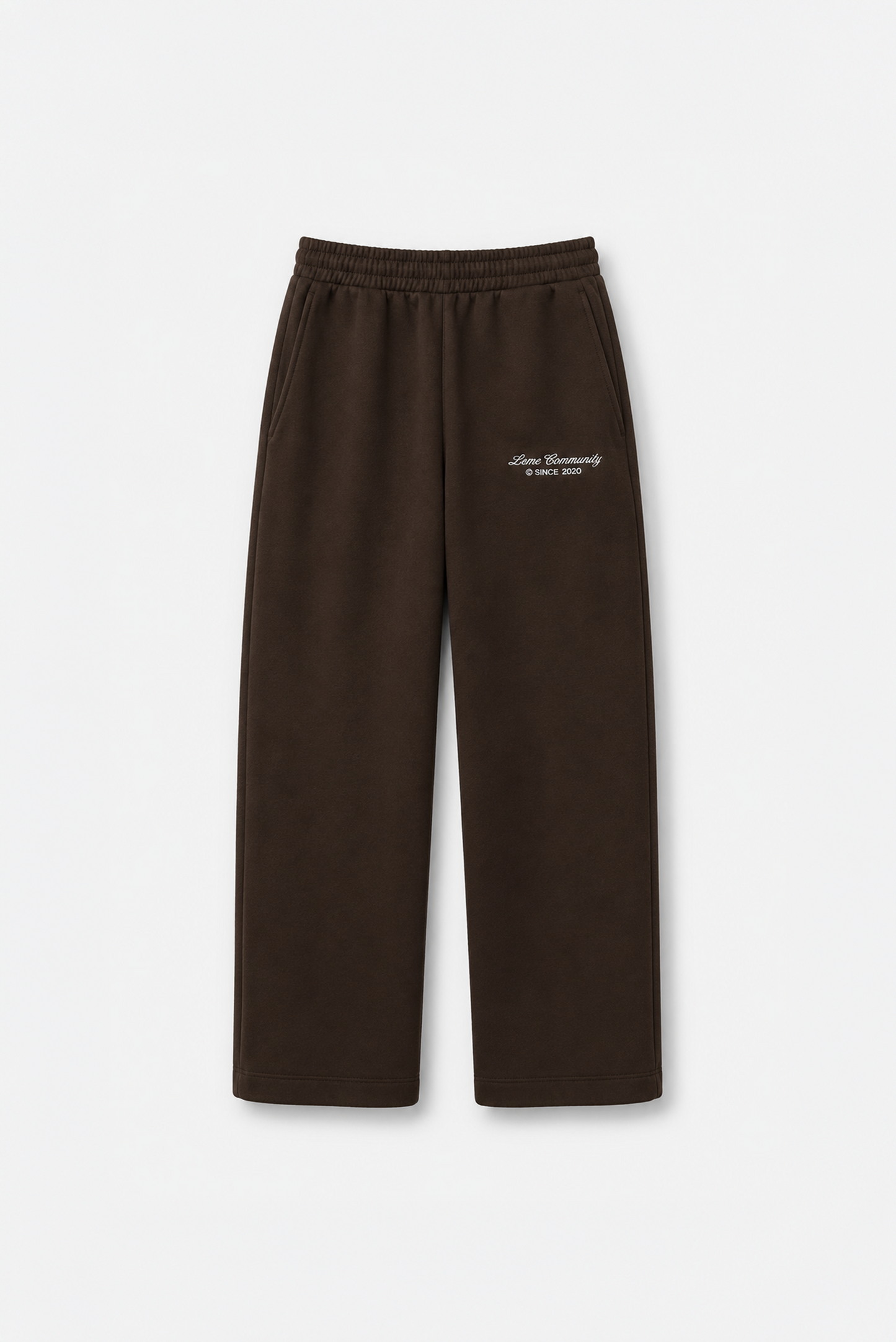 Calça Moletom Leme Community Marrom