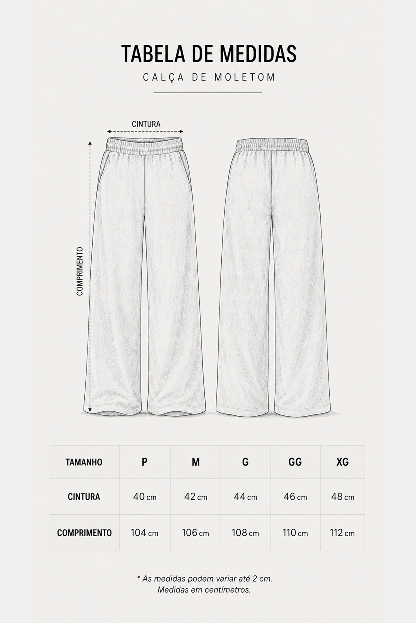 Calça Moletom Leme Community Marrom
