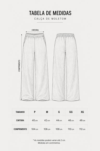 Calça Moletom Leme Community Marrom