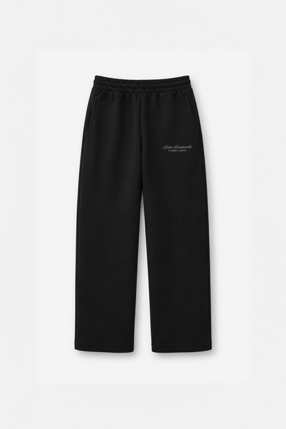 Calça Moletom Leme Community Preta