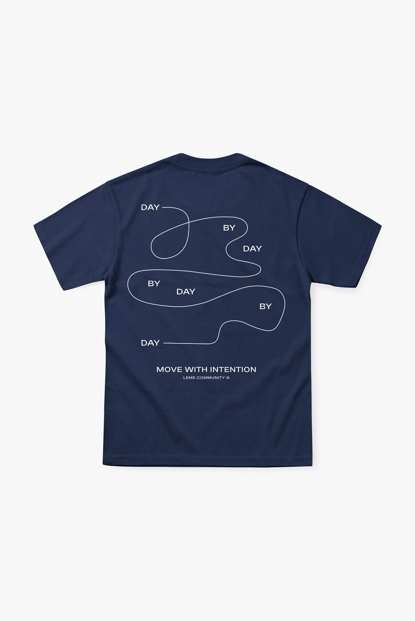 Camiseta Day By Day Azul