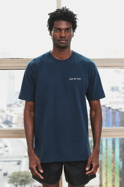 Camiseta Day By Day Azul