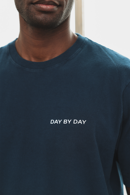 Camiseta Day By Day Azul