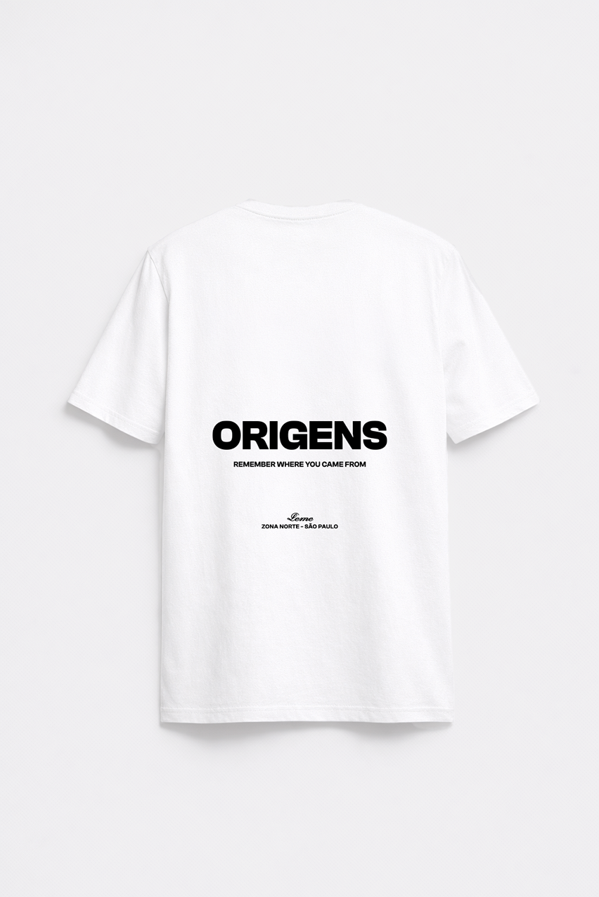 Camiseta Origens Branca