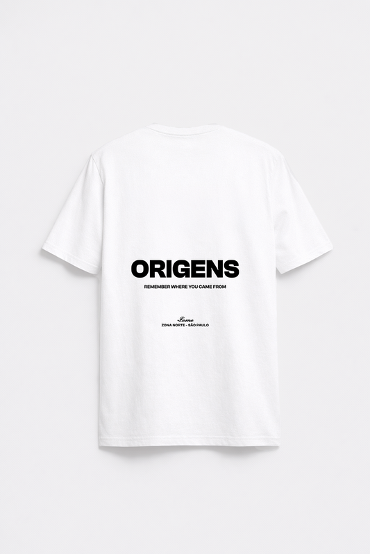 Camiseta Origens Branca