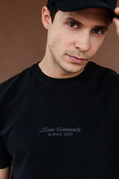 Camiseta Leme Community Preta