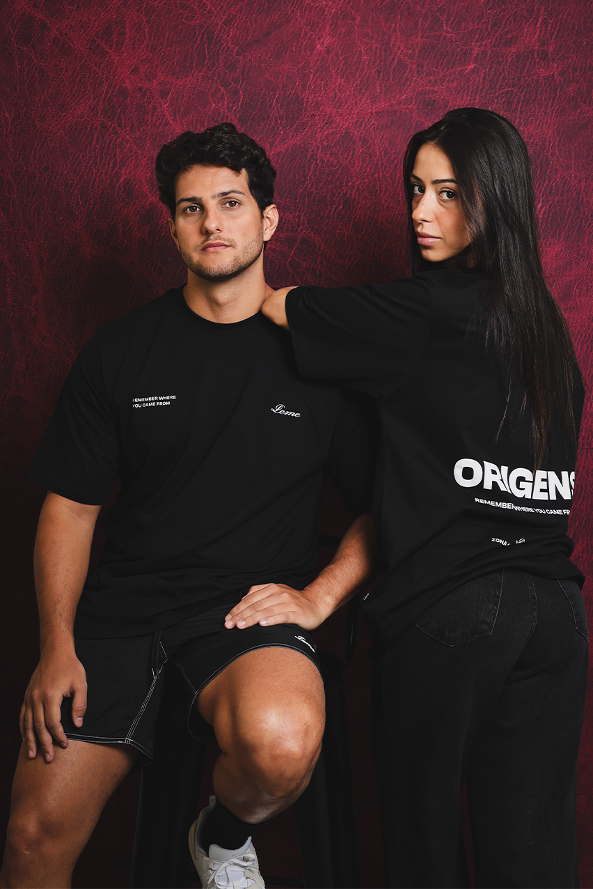 Camiseta Origens Preta